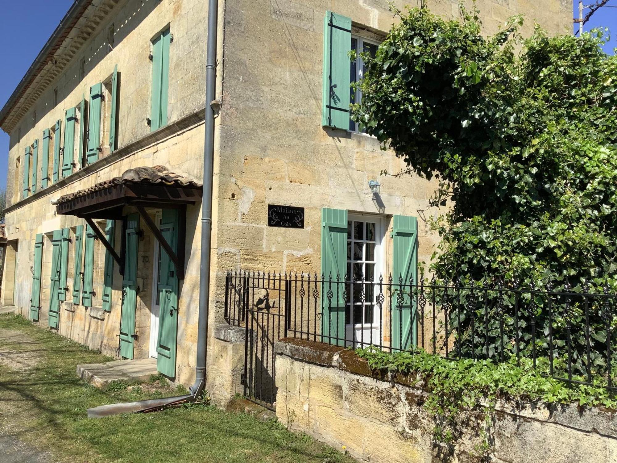 Maison Au Coin, Proche St Emilion Sainte-Terre Extérieur photo